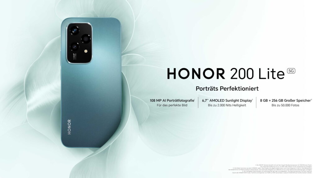 Honor 200 Lite mulai dijual.