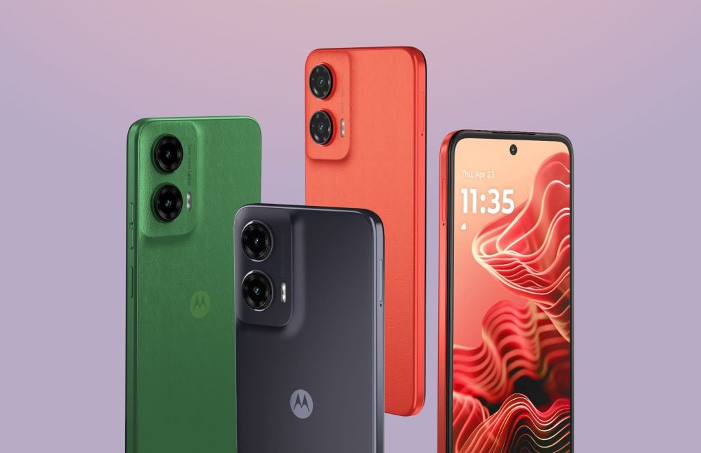 Motorola G35 diluncurkan dengan bagian belakang kulit, layar 120Hz, & harga terjangkau